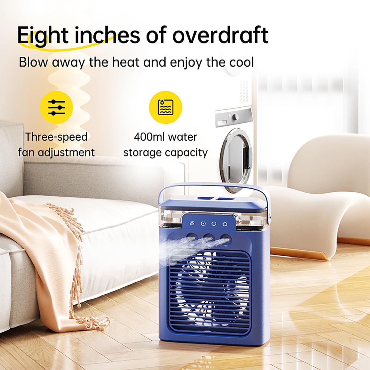 ポータブル エアクーラー パーソナル エアコン ファン小型 デスクトップ Amazon.co.jp : デスクトップエアクーラーエアコンファン小型